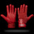 red batting gloves